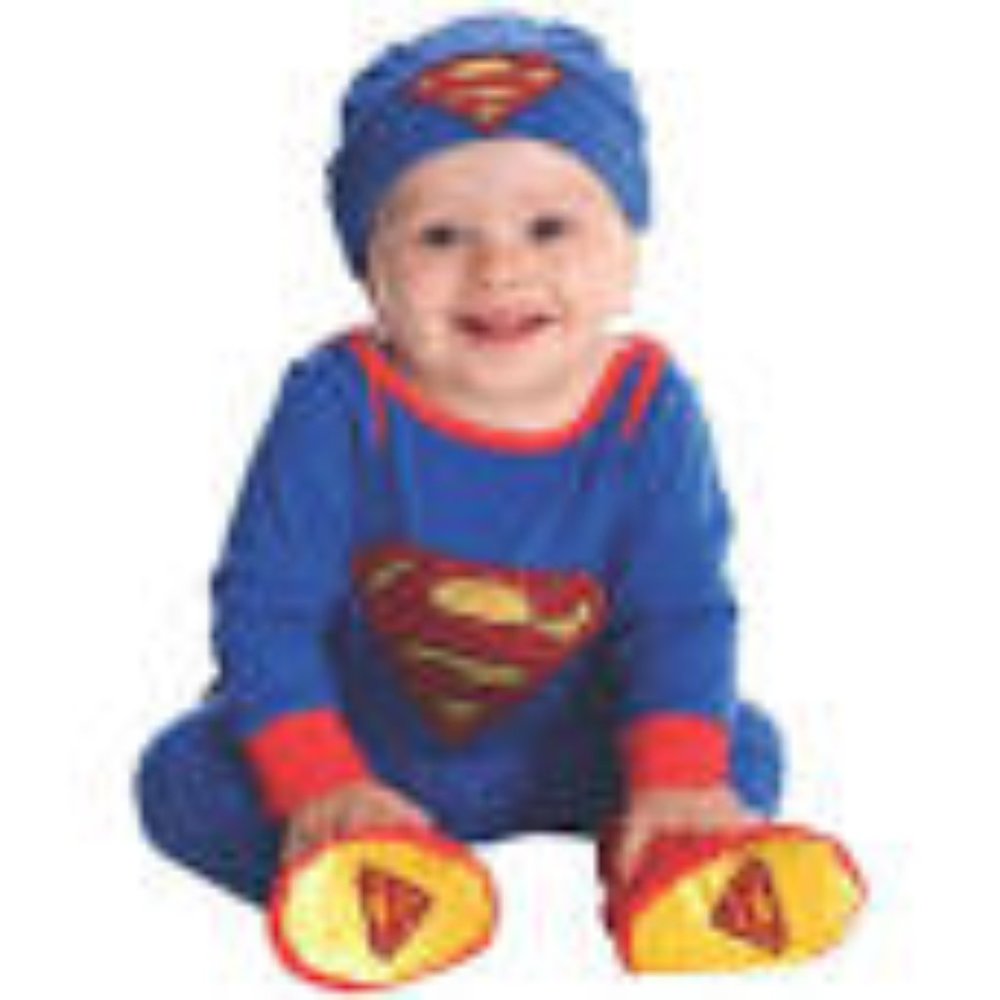 DC Comics DC Super Friends Superman Jumpsuit Baby Boys' Costume  12-18 mos